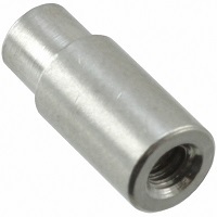 AL6913D125 AL6913-D-0.125-00 SWG STDFF 3/16 RND X 1/8 L, 2-56 THD AL